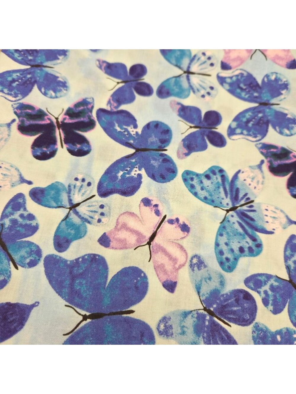 Tossed Butterfly Print Cotton Fabric Keepsake Calico Joann Exclusive 1 Yard